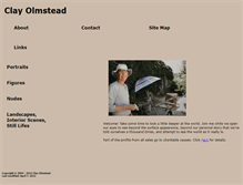 Tablet Screenshot of clayolmstead.com